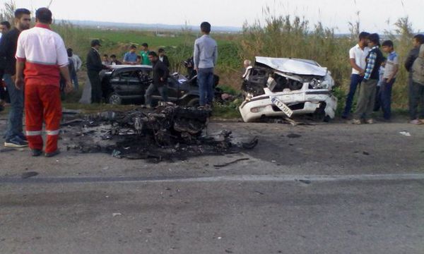 ۵ نفر در حوادث جاده ای گلستان کشته شدند