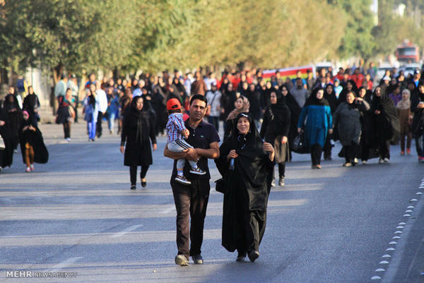 پخش مستقیم همایش بزرگ پیاده روی خانوادگی در گرگان