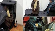 دستگیری دو زن در فرودگاه امام (ره) در چمدان + عکس