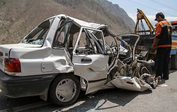 تصادف مرگبار در گلستان