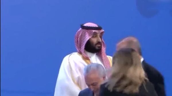 فیلم | واکنش سرد سران G20 به حضور بن سلمان