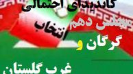 آخرین خبر از اسامی احتمالی کاندیدای مجلس دهم در گرگان و غرب استان
