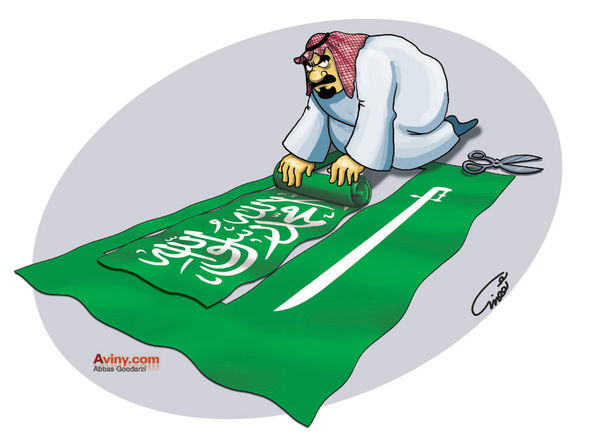 کاریکاتور/ آل سعود دین ندارند
