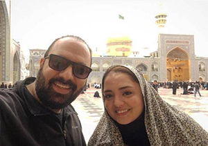 دانلود کلیپ خواستگاری علی اوجی از نرگس محمدی در حرم امام رضا (ع)