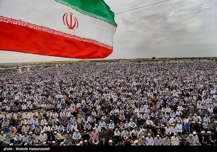 عکس/ اقامه نماز عید فطر - بندر ترکمن 