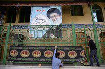 گزارش تصویری/ مشکی پوش شدن تکایا برای عزاداری امام حسین (ع)