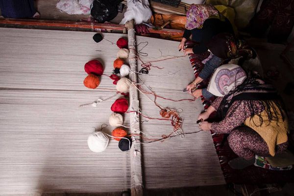 فرش چندهزارساله ترکمن الگوی بومی اقتصاد مقاومتی