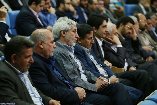 تصاویر: حضور مجرمین فتنه در افطاری روحانی